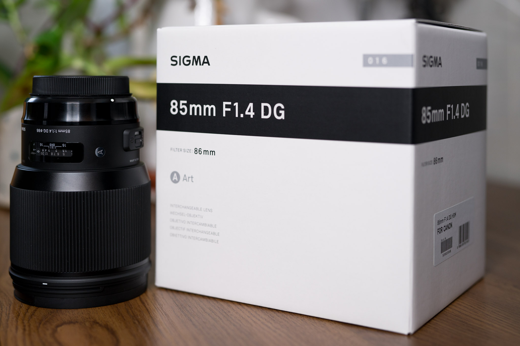 Sigma 85mm F1.4 DG HSM Art